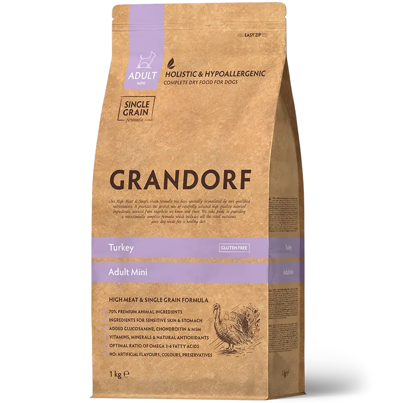Grandorf Turkey - Adult Mini Breeds - 1 Kg
