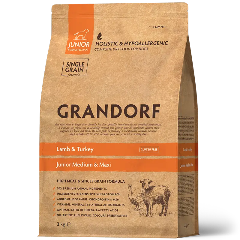 Granorf Lamb & Turkey - Junior - 3 Kg