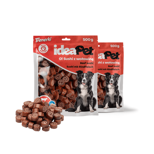 1+1 ideaPet - O! Sushi z wołowiną 500g -zdjęcie numer 1