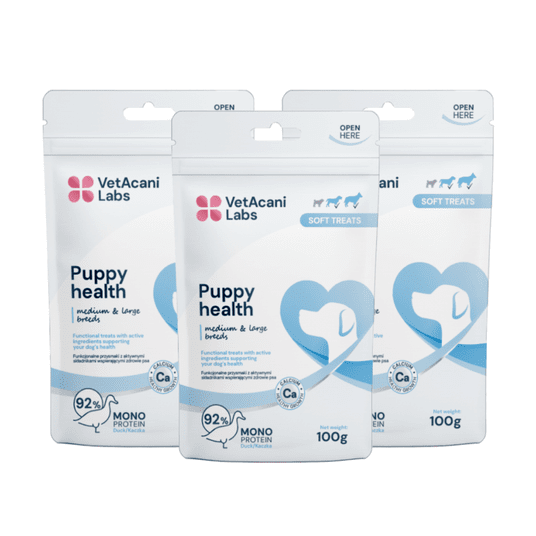 2+1 PUPPY HEALTH przysmaki funkcyjne 100g -zdjęcie numer 1
