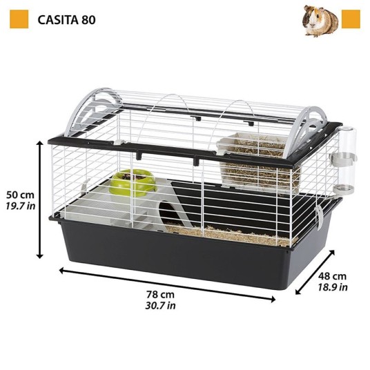 Ferplast Klatka CASITA 80 78x48x50cm -zdjęcie numer 11