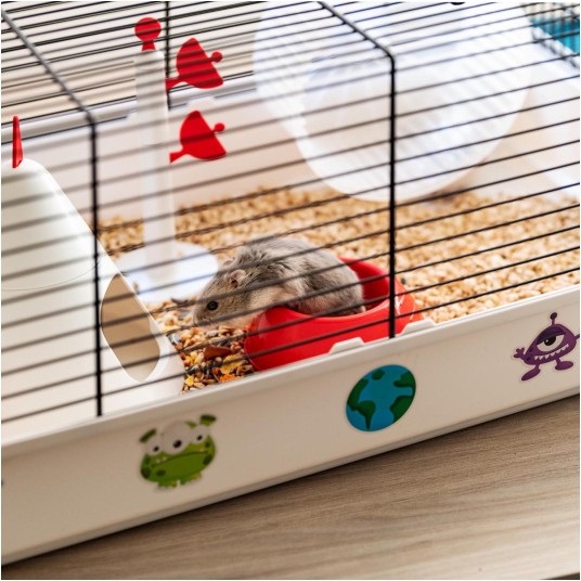 Ferplast Klatka CRICETI 9 SPACE 46x29,5x23cm -zdjęcie numer 5