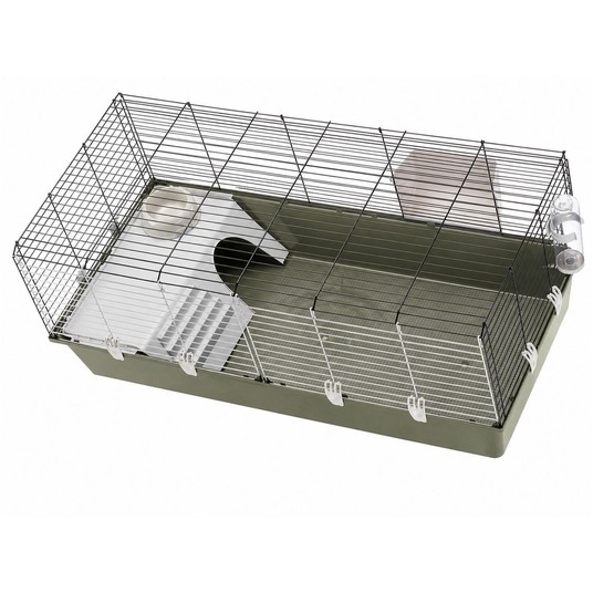 Ferplast Klatka RABBIT 120 118x58,5x51,5cm zielony -zdjęcie numer 3