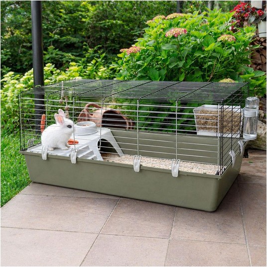 Ferplast Klatka RABBIT 120 118x58,5x51,5cm zielony -zdjęcie numer 11