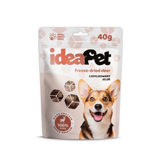IdeaPet Liofilizowane dziczyzna 40g/12 -zdjęcie numer 1