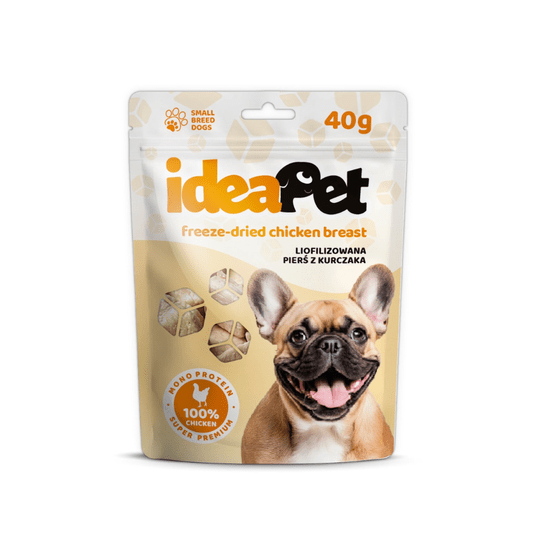 IdeaPet Liofilizowane pierś z kurczaka 40g/12 -zdjęcie numer 1