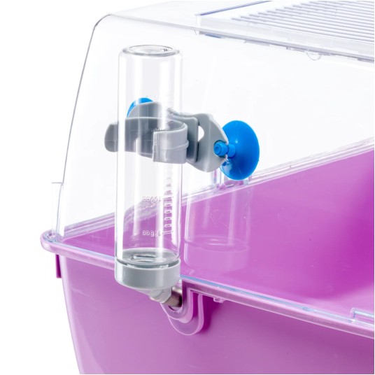 Klatka Ferplast Mini Duna Hamster, fioletowa -zdjęcie numer 4