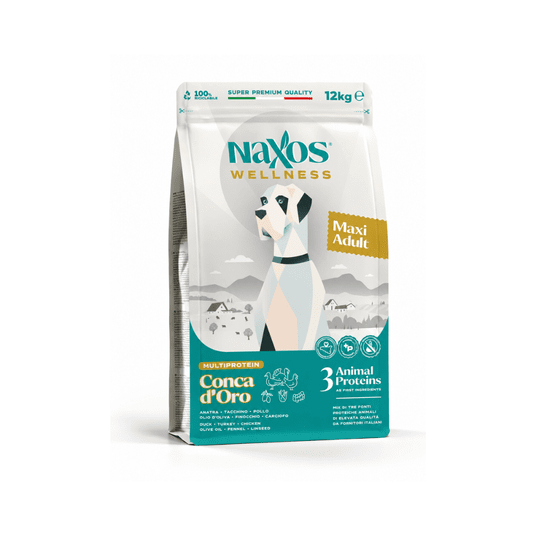 NAXOS ADULT MAXI DOG Conca d'oro(kacz,kur,ind)12kg -zdjęcie numer 1