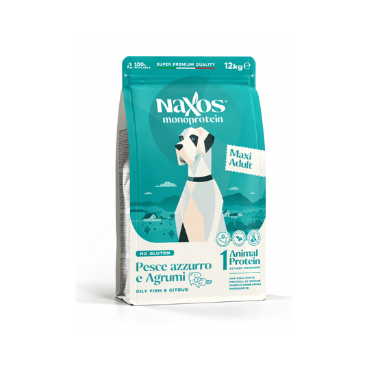 NAXOS ADULT MAXI DOG Ryba z cytrusami 12kg -zdjęcie numer 1