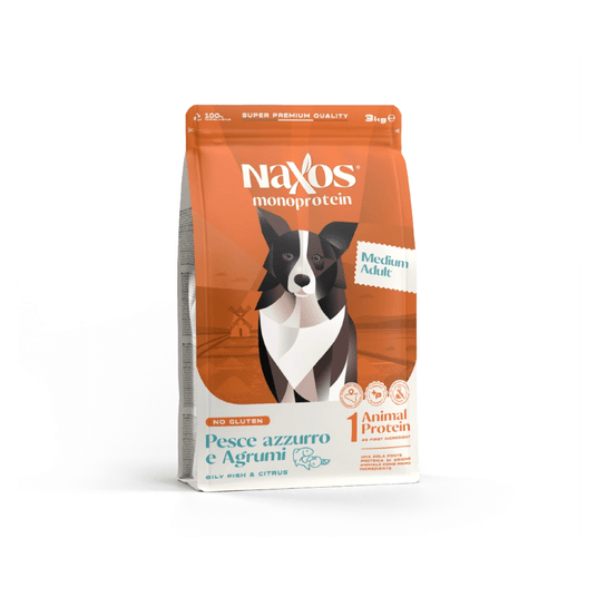 NAXOS ADULT MEDIUM DOG Ryba z cytrusami 3kg -zdjęcie numer 1