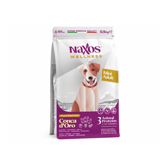 NAXOS ADULT MINI DOG Concad'oro(kacz,kur,ind)0,5kg -zdjęcie numer 1