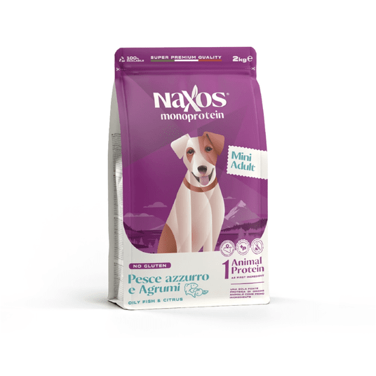 NAXOS ADULT MINI DOG Ryba z cytrusami 2kg -zdjęcie numer 1