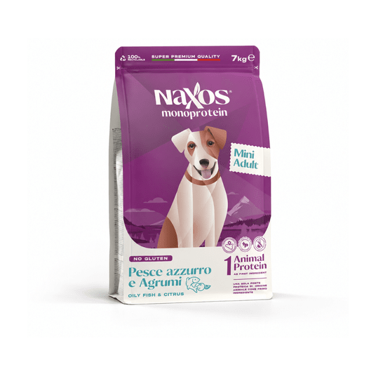 NAXOS ADULT MINI DOG Ryba z cytrusami 7kg -zdjęcie numer 1