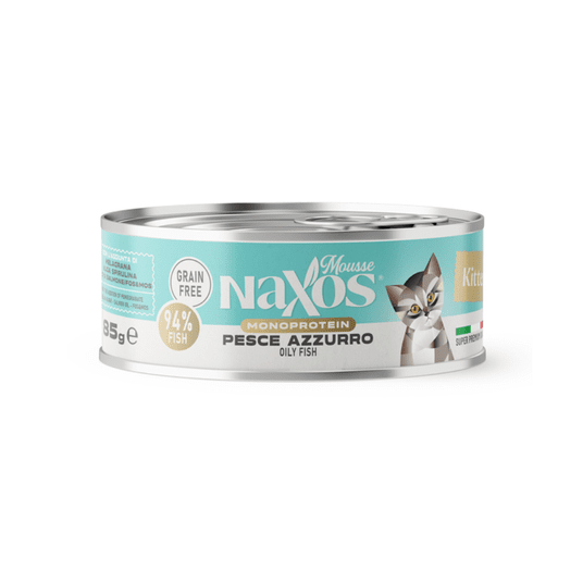NAXOS CAT MONO KITTEN Mus ryby oleiste 85g/12 -zdjęcie numer 1