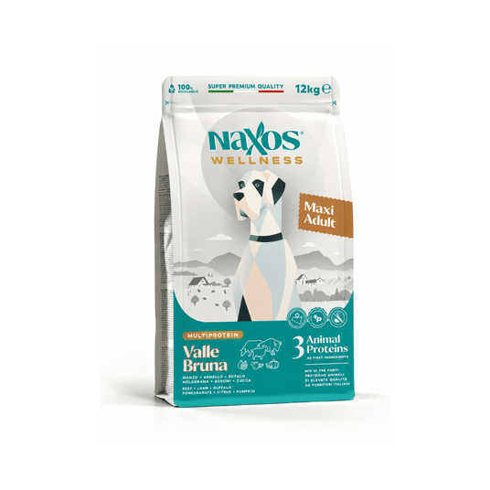 NAXOS MAXI DOG Valle Bruna (woł,baw,jag) 12kg -zdjęcie numer 1