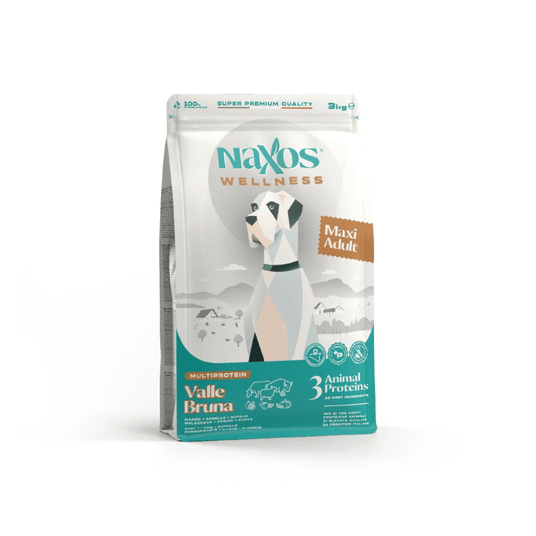NAXOS MAXI DOG Valle Bruna (woł,baw,jag) 3kg -zdjęcie numer 1