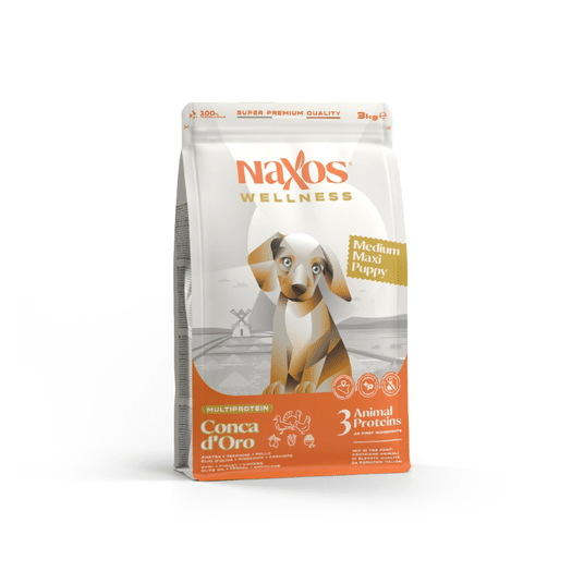 NAXOS PUPPY MEDIUM/MAXI Conca d'oro (ka,ku,in) 3kg -zdjęcie numer 1