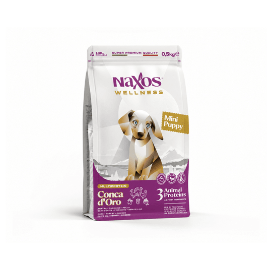NAXOS PUPPY MINI Conca d'oro (kacz,kur,ind) 0,5kg -zdjęcie numer 1