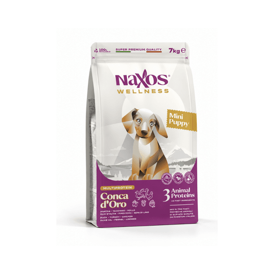 NAXOS PUPPY MINI Conca d'oro (kacz,kur,ind) 7kg -zdjęcie numer 1