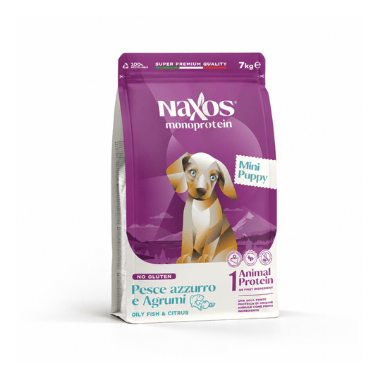 NAXOS PUPPY MINI Ryba z cytusami 7kg/1 -zdjęcie numer 1