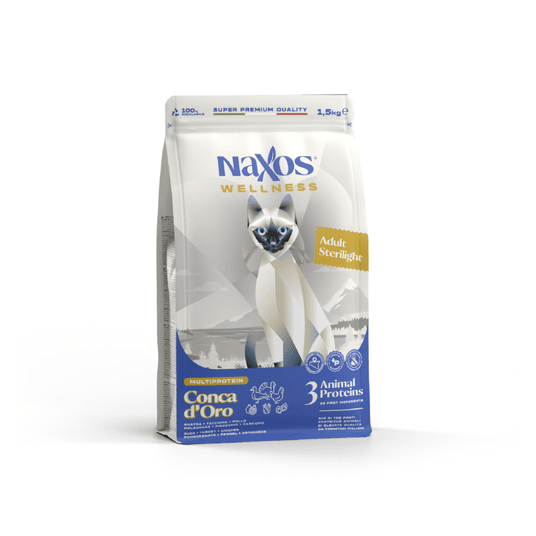 NAXOS STERIL.CAT Conca d'oro (kacz,kur,ind) 1,5 kg -zdjęcie numer 1