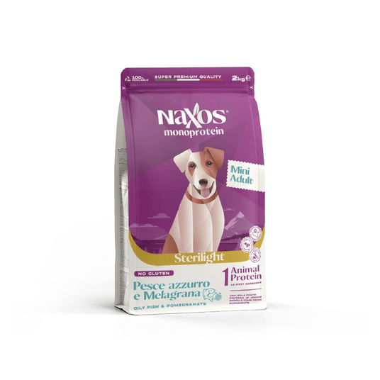 NAXOS STERILIGHT MINI DOG Ryba z granatem 2kg -zdjęcie numer 1