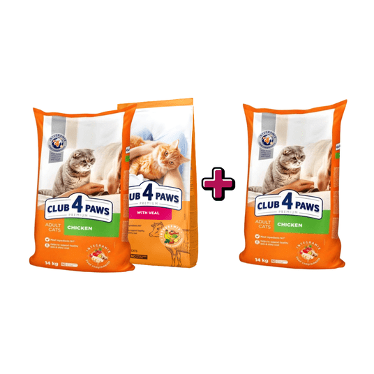 PAKIET 2+1 Kot Sucha Cielęcina 14 kg + Kurczak 14 kg (x2) -zdjęcie numer 1