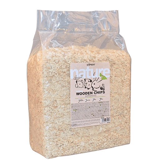 PET EXPERT Wood shavings 60l/3,5kg nature -zdjęcie numer 1