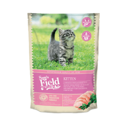 Sams Field Cat Kitten, karma superpremium 400 g/10 szt -zdjęcie numer 1