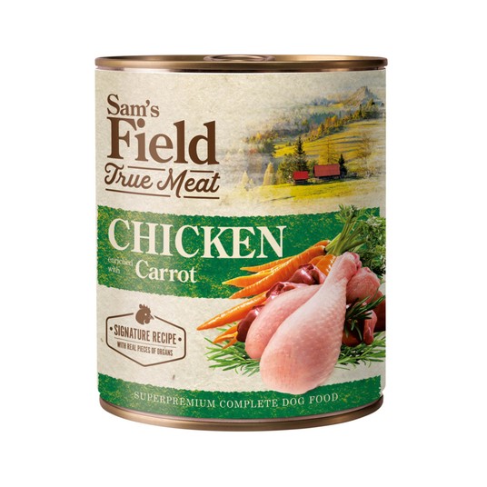 SAMS FIELD-Chicken+Carrot 800g -zdjęcie numer 1