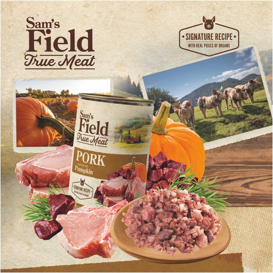 SAMS FIELD-Pork+Pumpkin 800g -zdjęcie numer 4