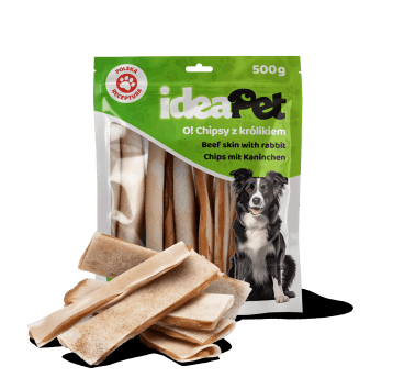 1+1 ideaPet O! Chips z królikiem 500g