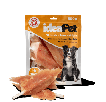 1+1 ideaPet -O! Lizak z kurczakiem 500g