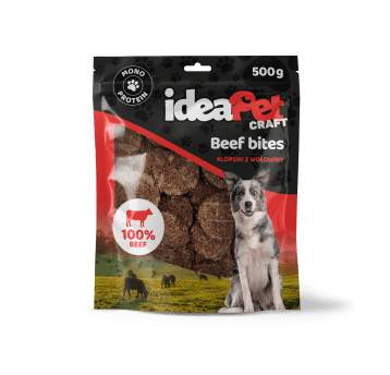 2+1 ideaPet Craft - Beef Bites 500g