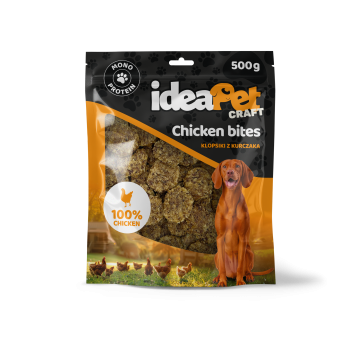 2+1 ideaPet Craft - Chicken Bites 500g