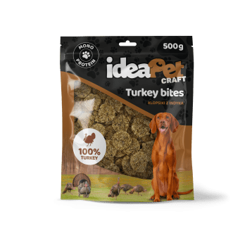 2+1 ideaPet Craft - Turkey Bites 500g