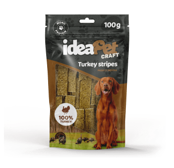 2+1 ideaPet Craft - Turkey Strips 100g