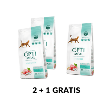 2+1 KOT Sucha Sterilised Indyk,Owi 10KG