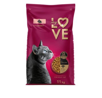 2+1 MY LOVE KOT Sucha - Królik 11kg