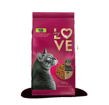 2+1 MY LOVE KOT Sucha - Kurcz. Woł. Warzywa 900g/8