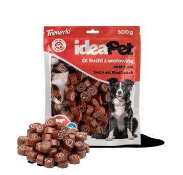 2+2 ideaPet - O! Sushi z wołowiną 500g