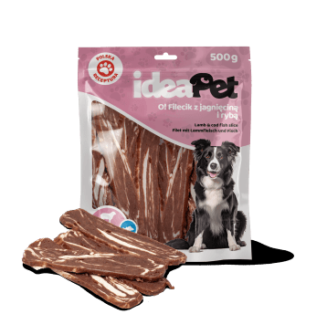 2+3 ideaPet Filecik z jagnięciną i rybą 500g