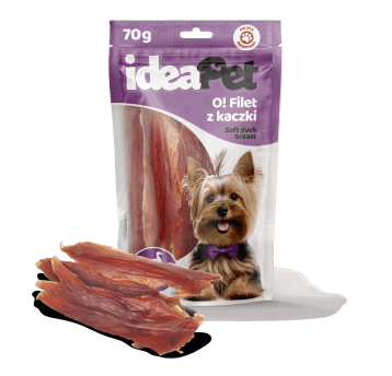 2+3 ideaPet O! Filet z kaczki 70g