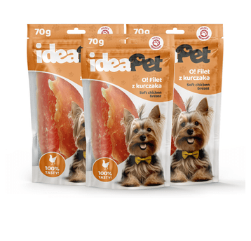 3+5 ideaPet O! Filet z kurczaka 70g