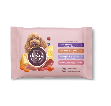 Delickcious Set karma mokra 2x85g 2x80g