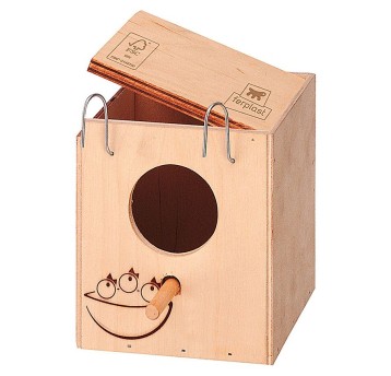 Ferplast Budka lęgowa dla ptaków NIDO MINI 11,5x12,5x12cm