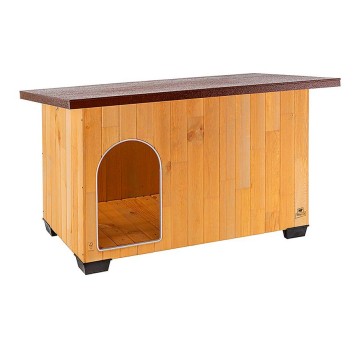 Ferplast Drewniana buda Baita 120 wymiary: 140 × 85,5 × 87 cm