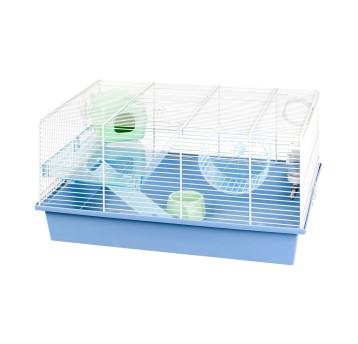 Ferplast Klatka Milos Medium 50x35x25cm niebieska