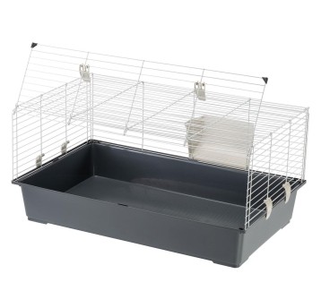 Ferplast Klatka RABBIT 100 EL 95x57x46cm szara