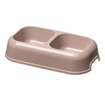Ferplast Plastikowa miska Party 16 brązowa 0,7l